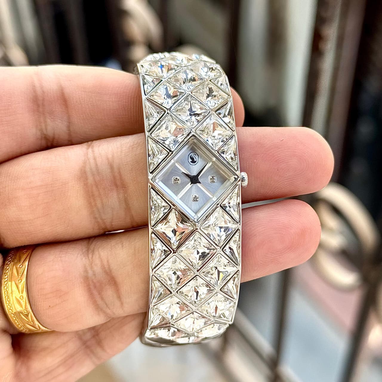 Swarovski  For Women  Curiosa Crystal Bangle Series